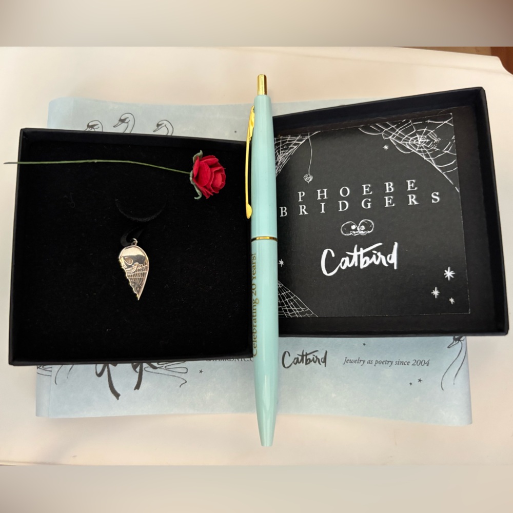 Catbird x Phoebe Bridgers “Kissing Skull” charm + extra goodies